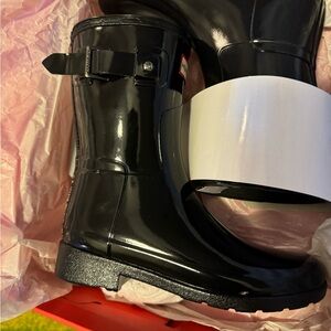 Hunter boots original redefined short gloss